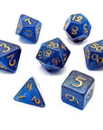 Plane of Water | Dice Set - Mint & Mustard