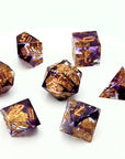 Raven Queen | Premium Sharp Edge Dice Set
