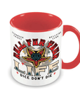 Roll for your Life | Stranger Things Mug in Red - Mint & Mustard