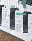 Romance Reader Bookmarks - Mint & Mustard