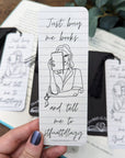 Romance Reader Bookmarks - Mint & Mustard
