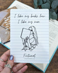 Romance Reader | Kindle Inserts - Mint & Mustard