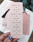 Romance Tropes Bookmarks - Mint & Mustard