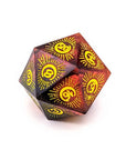 Ruidus | Premium Sharp Edge Dice Set - Mint & Mustard