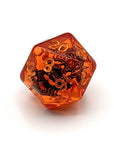 Steampunk Amber | Dice Set - Mint & Mustard