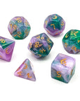 Wind Rune | Dice Set - Mint & Mustard
