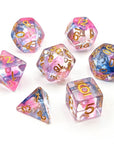Wisp Faerie | Dice Set - Mint & Mustard