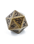 Dragon Forged Metal Dice | Aged Bronze