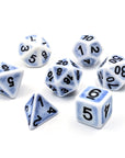 Ancient Topaz | Dice Set - Mint & Mustard