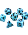 Ancient Turquoise | Dice Set - Mint & Mustard