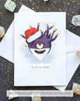 Be - ho - ho - holder Christmas Card - Mint & Mustard