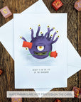 Beautiful Beholder Card - Mint & Mustard