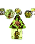Class Druid | Dice Set - Mint & Mustard
