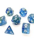 Clear Waters | Dice Set - Mint & Mustard