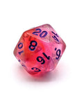 Cosmic Chaos Rose | Dice Set - Mint & Mustard