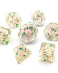 Daisy Chain | Dice Set - Mint & Mustard