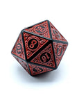 Dark Sigil Red | Dice Set - Mint & Mustard