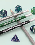 Dice Goblin Pencil Set | Goblin - Mint & Mustard