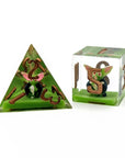 Dice Goblin | Premium Sharp Edge Dice Set - Mint & Mustard