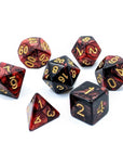 Draconis | Dice Set - Mint & Mustard