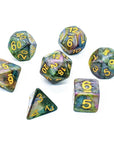 Druid Stone | Dice Set - Mint & Mustard