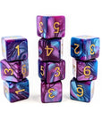Faerie Dragon | D6 Dice Set - Mint & Mustard