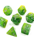 Feywild Forest | Dice Set - Mint & Mustard