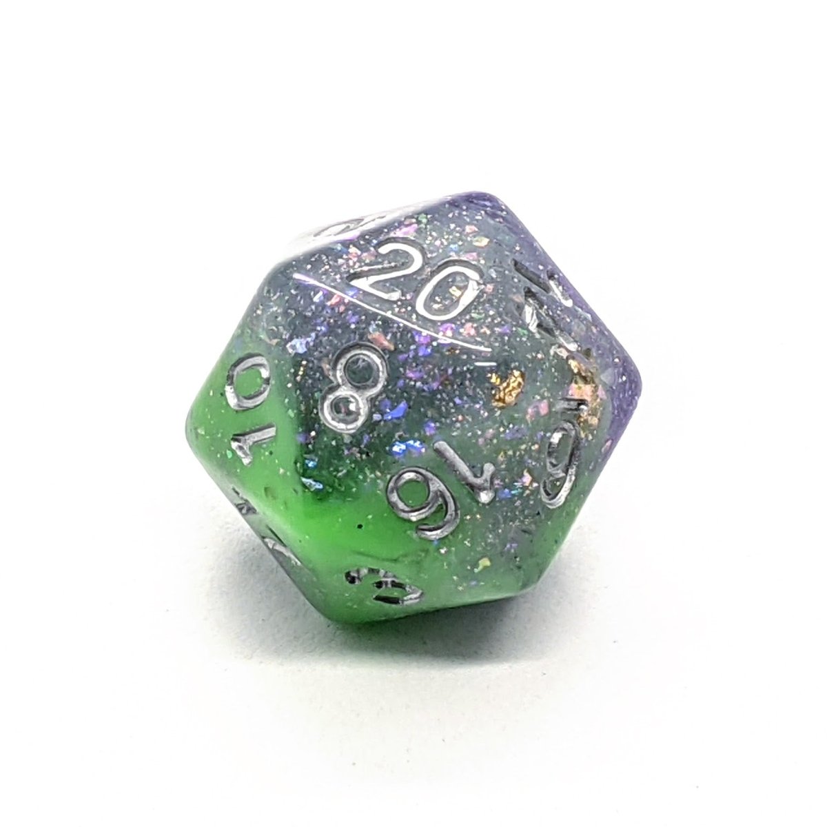 Feywild Meadow | Dice Set - Mint & Mustard