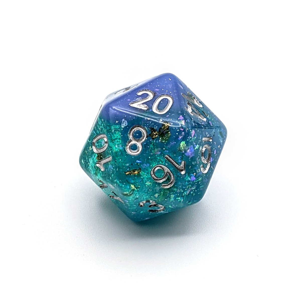 Feywild Ocean | Dice Set - Mint & Mustard