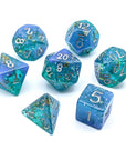 Feywild Ocean | Dice Set - Mint & Mustard
