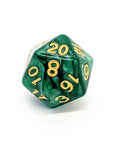 Forest Pearl | Dice Set - Mint & Mustard