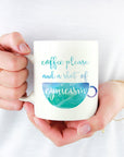 Gilmore Girls Cynicism Mug - Mint & Mustard