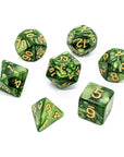 Goblin Pearl | Dice Set - Mint & Mustard