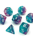Guiding Bolt | Dice Set - Mint & Mustard