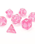 Infinity Gems Pink | Dice Set - Mint & Mustard