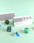 Initiative Tent Cards | Modern - Mint & Mustard