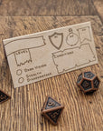 Initiative Tent Cards | Parchment - Mint & Mustard
