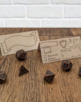 Initiative Tent Cards | Parchment - Mint & Mustard