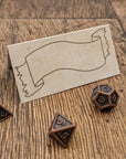 Initiative Tent Cards | Parchment - Mint & Mustard