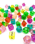 Kiwi Gem | Dice Set - Mint & Mustard