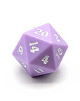 Lavender | Sharp Edged Dice Set - Mint & Mustard