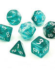 Misty Step | Dice Set - Mint & Mustard