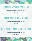 Mystery Dice Set - Mint & Mustard