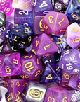 Mystery Dice Shades | Purple - Mint & Mustard