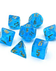 NATURAL 19 - Alchemy Cyan | Dice Set - Mint & Mustard