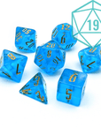 NATURAL 19 - Alchemy Cyan | Dice Set - Mint & Mustard
