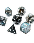 Nebula Green | Dice Set - Mint & Mustard