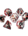 Necromancer | Dice Set - Mint & Mustard