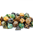 Nott Dice Palette | Mighty Nein - Mint & Mustard