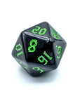 Onyx Green | Dice Set - Mint & Mustard